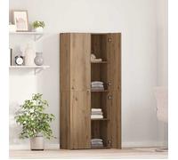 ""SALE d'hiver"" Armoire/ Cabinet de Bureau - BURKE - avec étagère chêne artisanal - 60x32x153 AA22