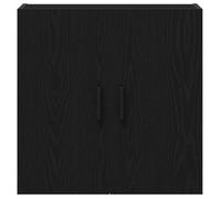 ""SALE d'hiver"" Armoire/ Meuble mural - BURKE - Chêne noir 60x31x60 cm - Bois d'ingénierie AA57