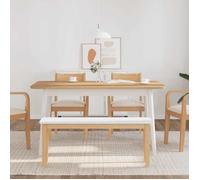 ""SALE d'hiver"" Banc d'entrée/salon - SOLOMON - 1-2 Place - 110 cm - bois massif caoutchouc bb734