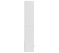 ""SALE d'hiver"" Bibliothèque Multi-Rangement - JILL'S - armoire à livres - blanc 40x36x189 cm, bois d'ingénierie BB2252