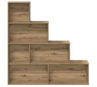 ""SALE d'hiver"" Bibliothèque Multi-Rangement - JILL'S - armoire à livres - chêne artisanal 157x24x160 cm, bois d'ingénierie BB2362