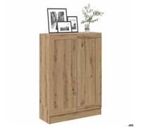 ""SALE d'hiver"" Bibliothèque Multi-Rangement - JILL'S - armoire à livres - chêne artisanal 82,5x30,5x115 cm, bois d'ingénierie