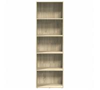""SALE d'hiver"" Bibliothèque Multi-Rangement - JILL'S - armoire à livres - chêne sonoma 60x30x189 cm, bois d'ingénierie BB2517