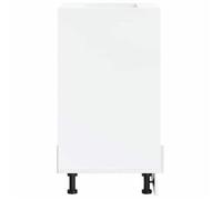 ""SALE d'hiver"" Cabinet/Armoire à four - mango - Meuble bas - Kalmar blanc brillant bois d'ingénierie EU1081