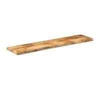 ""SALE d'hiver"" Dessus de table - BURKE - Accessoire pour table - 160x40x2 5cm bord vif bois massif manguier brut DD1071