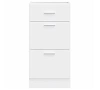 ""SALE d'hiver"" Meuble bas ""Lyon"" - mango - Cabinet de cuisine - Blanc 40 x 46 x 81,5 cm Bois d'ingénierie EU1286