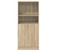 ""SALE d'hiver"" Placard/Armoire de cuisine - mango - avec rangement - chêne sonoma 57x41,5x131,5cm bois ingénierie EU522