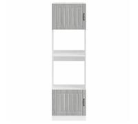""SALE d'hiver"" Placards de four 2 pcs - MANGO - Colonnes cuisine - Kalmar sonoma gris bois d'ingénierie EU188