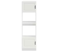 ""SALE d'hiver"" Placards de four 2 pcs - MANGO - Colonnes cuisine - Lucca blanc bois d'ingénierie EU187