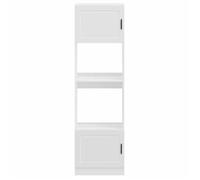 ""SALE d'hiver"" Placards de four 2 pcs - MANGO - Colonnes cuisine - Porto blanc bois d'ingénierie EU189