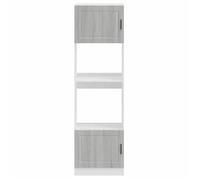 ""SALE d'hiver"" Placards de four 2 pcs - MANGO - Colonnes cuisine - Porto sonoma gris bois d'ingénierie EU195