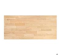 ""SALE d'hiver"" Plan de travail de cuisine bois de chêne massif rectangulaire DD1993