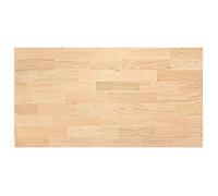 ""SALE d'hiver"" Plan de travail de cuisine bois de chêne massif rectangulaire DD1996