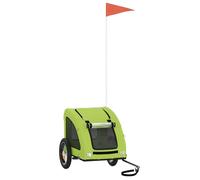 ""SALE d'hiver"" Remorque de vélo/Poussette - UU - Cadre durable - pour animaux de compagnie - vert CC1229