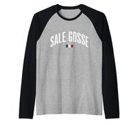 Sale Gosse pour Rebelle Humour Sarcastique Français Manche Raglan