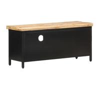 ""SALE Janvier"" MODERNE Cabinet TV - MGH - MEUBLE TV/HIFI - Avec rangement - 90x30x41 cm Bois de manguier brut TT162