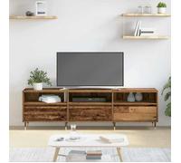 ""SALE Janvier"" MODERNE Cabinet TV - MGH - MEUBLE TV/HIFI - Avec rangement - Bois Ancien 150x30x45 cm - Bois d'ingénierie TT2044
