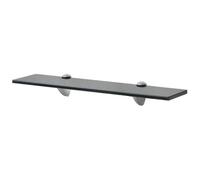 ""Sale juillet""Étagère murale - vidaXL - verre - noir - 50 x 10 cm yso43p
