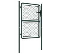 SALE* TOP Portail de clôture/Portillon Acier - LEMON - pour jardin ou patio, 100 x 150 cm Vert FR385