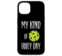 Saleball Sarcastic Pickleball, Holey Holy Days Coque pour iPhone 13