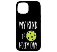 Saleball Sarcastic Pickleball, Holey Holy Days Coque pour iPhone 15