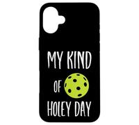 Saleball Sarcastic Pickleball, Holey Holy Days Coque pour iPhone 16 Plus