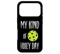 Saleball Sarcastic Pickleball, Holey Holy Days Coque pour iPhone 17 Pro