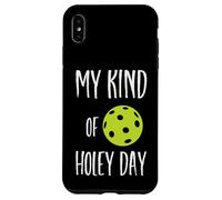 Saleball Sarcastic Pickleball, Holey Holy Days Coque pour iPhone XS Max