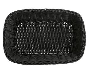 Saleen Korb rechteckig 31x21x9cm schwarz