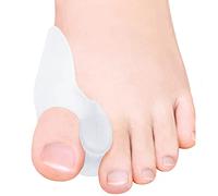 Écarteur d'Orteils Spécial Hallux Valgus Lot de 4, Gel en Silicone Souple, Soulage les Douleurs Naturellement, Contre les Orteils en Marteau ou en Griffe