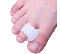 salefun Séparateurs d'orteils en gel silicone, écarteurs d'orteils, correcteur d'oignons, tendeur d'orteils en gel, pour hommes et femmes