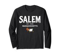 Salem 1626 Massachusetts MA Halloween Duck Witch Costume Manche Longue
