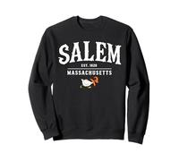 Salem 1626 Massachusetts MA Halloween Duck Witch Costume Sweatshirt