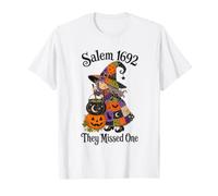 Salem 1692 Chat Noir sorcière d'halloween « They Missed One » T-Shirt