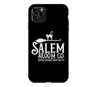 Salem Broom Company Costume de sorcière pour Femme Motif Chat Noir Coque pour iPhone 11 Pro Max