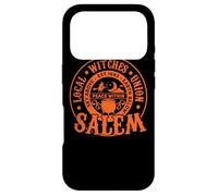 Salem Local Witches Union Sky Above Earth Est 1692 Halloween Coque pour iPhone 17 Pro