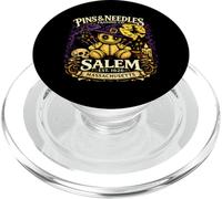 Salem Poupée Vaudou Gothique Curiosité Raven Crâne Folklore Art PopSockets PopGrip pour MagSafe