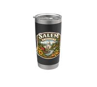 Salem Souvenir de l'Oregon City State Capital Souvenir Vintage Memorabilia Gobelet isotherme en acier inoxydable double paroi