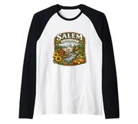 Salem Souvenir de l'Oregon City State Capital Souvenir Vintage Memorabilia Manche Raglan