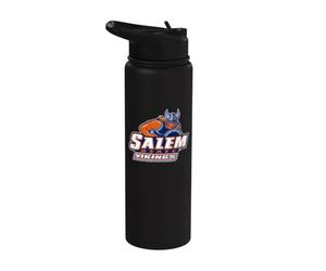 Salem State University Vikings Mascot Word Mark Stainless Steel Insulated Water Bottle