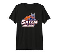 Salem State University Vikings Mascot Word Mark T-Shirt Haut de Gamme