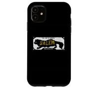 Salem The City of Witches Massachusetts Chat Noir Halloween Coque pour iPhone 11
