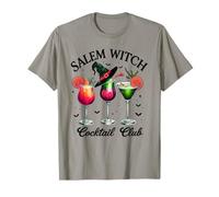 Salem Witch Cocktail Club Halloween Boire Party Design T-Shirt