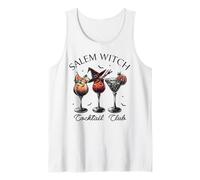 Salem Witch Cocktail Club Halloween Boissons Sorcière Esthétique Débardeur