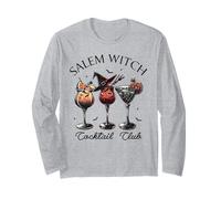 Salem Witch Cocktail Club Halloween Boissons Sorcière Esthétique Manche Longue