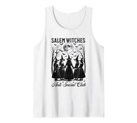Salem Witches Anti Social Club Funny Spooky Halloween Femmes Débardeur