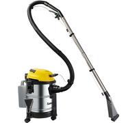 Salente Combo 4in1, aspirateur eau et poussières, brosse, souffleur, cuve en inox