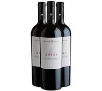 Salento Artas Primitivo - Rouge 2021 - Castello Monaci - Vin Rouge d'Italie (3x75cl)