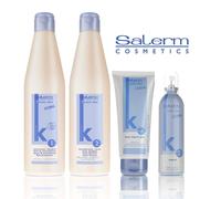 Salerm Cosmetics Keratin Shot Pack Kératine 4 produits