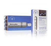Salerm Lot de 4 flacons de 10 ml Kera-plus avec kératine réparatrice Salerm